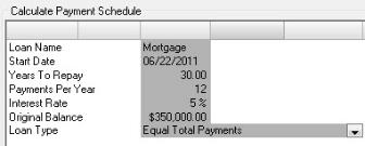 centerpoint accounting amortization schedule unamortization