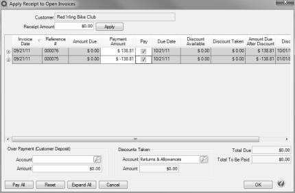 credit invoices