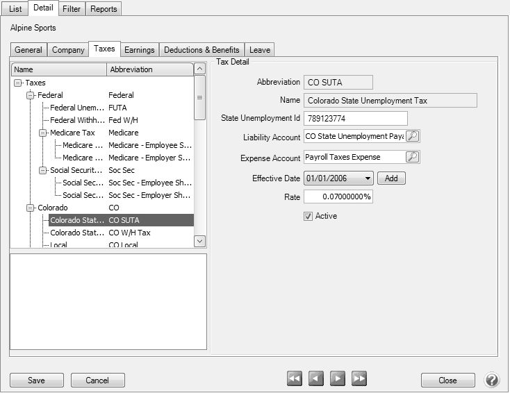 CenterPoint Fund Accounting Modify Your State Unemployment Tax (SUTA