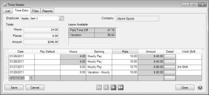 centerpoint payroll work shifts