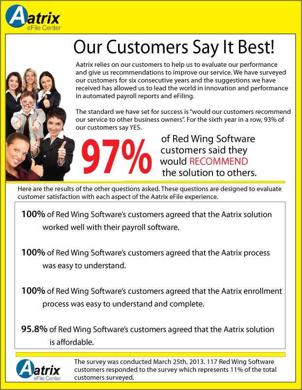 Aatrix Customer Survey