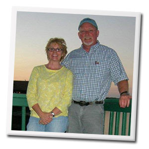 Janet Polski and her husband Tom