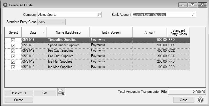 CenterPoint® Accounting for Agriculture - ACH: Setup & Processing