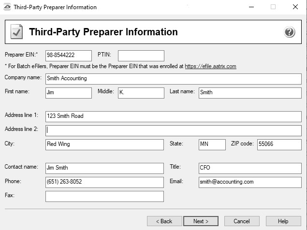 CenterPoint Payroll - 1099 Forms - Prepare and Print and/or eFile
